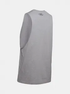 Men's Under Armour UA LEFT CHEST CUT OFF TANK-GRY - Men's Tank Top