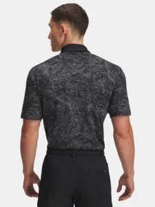 Men's Under Armour UA Playoff 3.0 Printed Polo-BLK T-Shirt - Mens