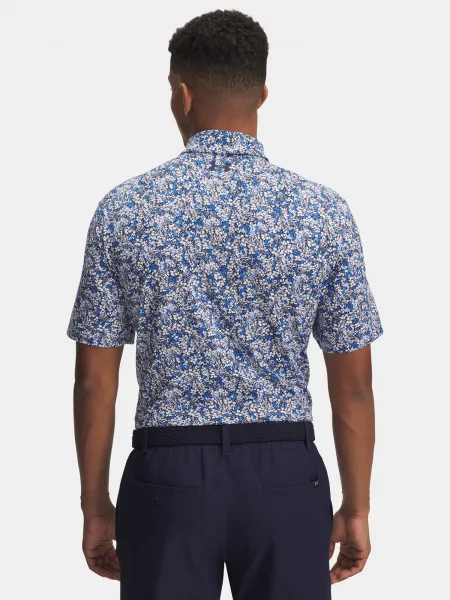 Men's T-shirt Under Armour UA Playoff 3.0 Printed Polo-BLU - Men's