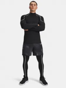 Men's Under Armour Cold Weather Grid Leggings-BLK - Mens