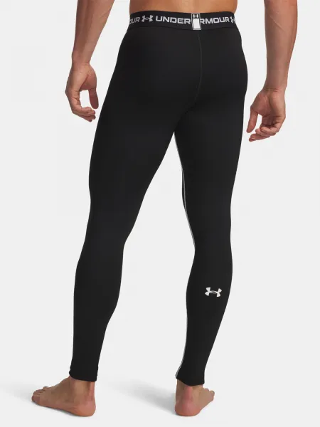 Men's Under Armour Cold Weather Grid Leggings-BLK - Mens