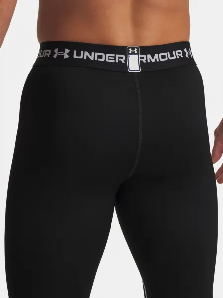 Men's Under Armour Cold Weather Grid Leggings-BLK - Mens