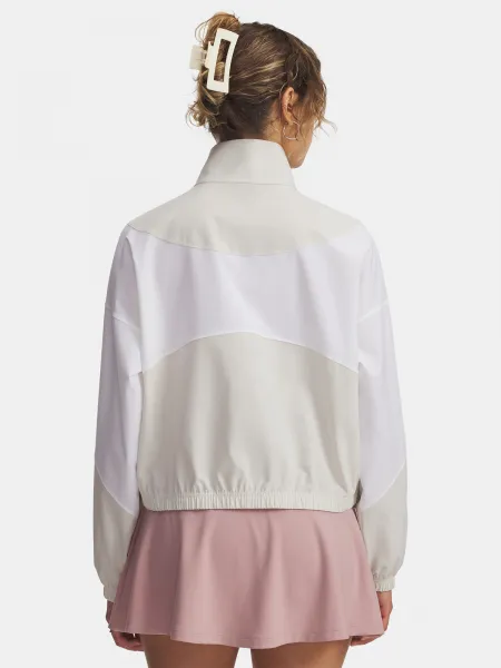 Under Armour UA Rival Woven Jacket-WHT - Ladies