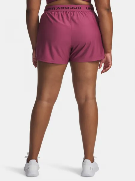 Under Armour Tech Play Up Shorts&-RED - Women's Shorts