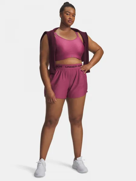 Under Armour Tech Play Up Shorts&-RED - Women's Shorts