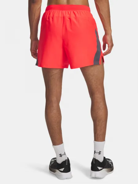 Men's shorts Under Armour UA LAUNCH 5'' SHORTS-RED - Men