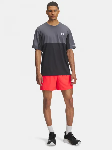Men's shorts Under Armour UA LAUNCH 5'' SHORTS-RED - Men