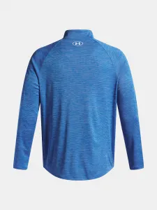 Men's Under Armour UA Tech Textured 1/2 Zip-BLU T-Shirt - Men's