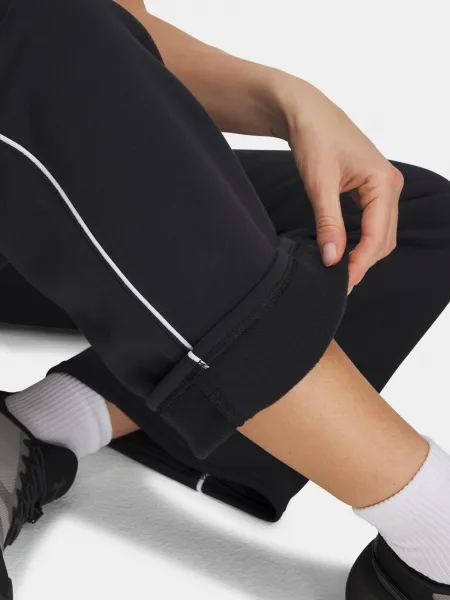Under Armour UA Rival Flc Piped Pant-BLK Women's Sports Trousers - Ladies