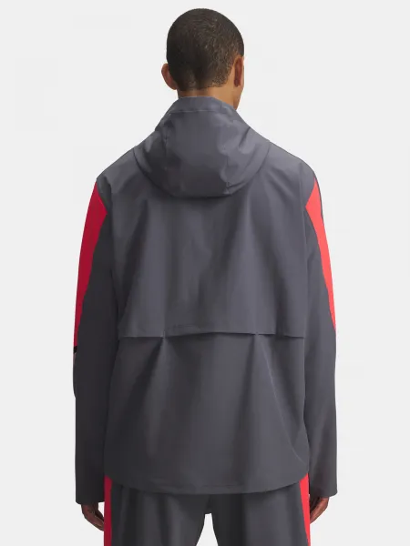 Men's Under Armour UA Velociti Storm Hooded Jacket Jkt-GRY - Mens