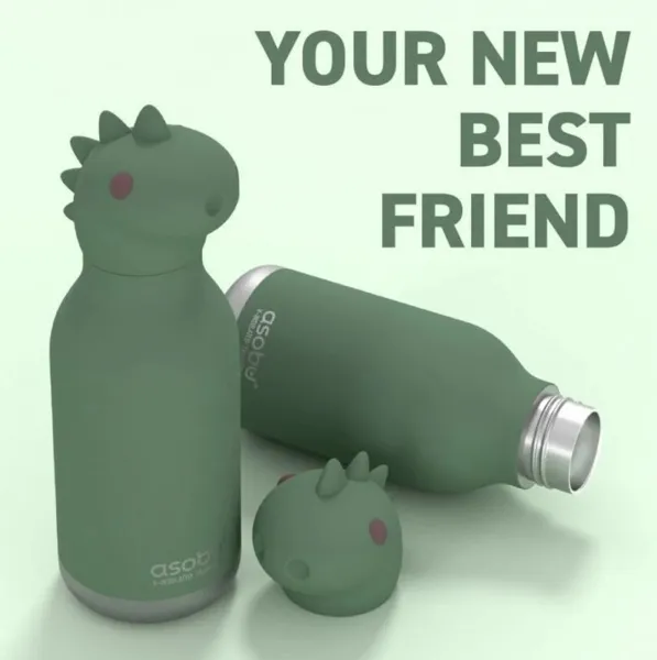 Bestie Bottles fľaša na pitie dinosaurus