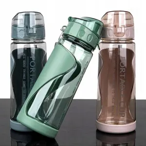 Livefy fľaša na vodu Fitcup 600 ml, modrá