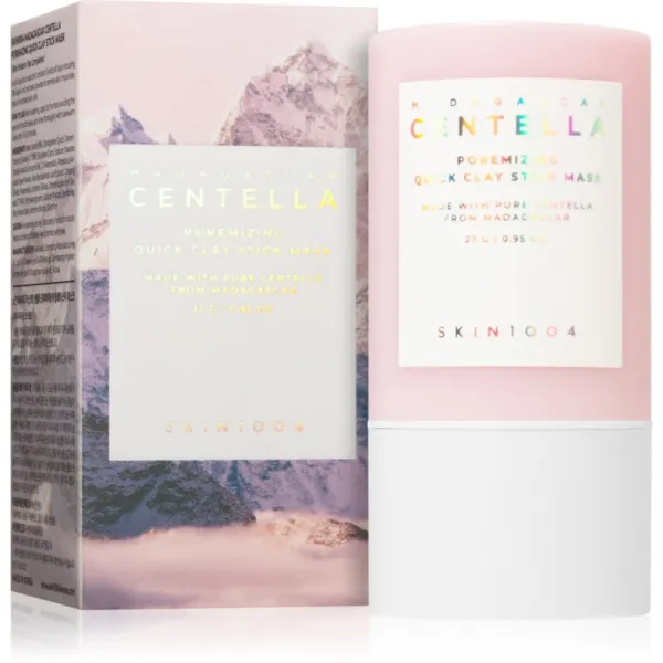 SKIN1004 Madagascar Centella Poremizing Quick Clay Stick Mask čistiaca ílová pleťová maska v tyčinke 27 g