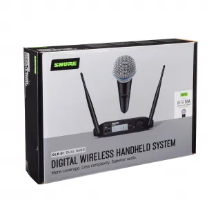 Shure GLXD24+ VOCAL SYSTEM W/BETA58A