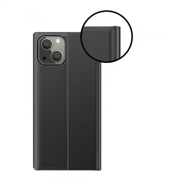 MG Sleep Case knižkové puzdro na iPhone 13 mini, čierne