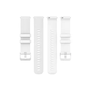 BStrap Silicone Land remienok na Garmin Venu 2S, white (SGA008C0202)