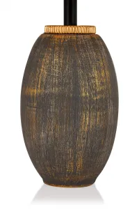 Opviq Stolní lampa Elev hnědá/zlatá