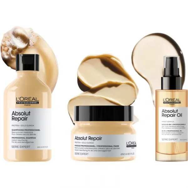 L’Oréal Professionnel Serie Expert Absolut Repair darčeková sada pre suché a poškodené vlasy