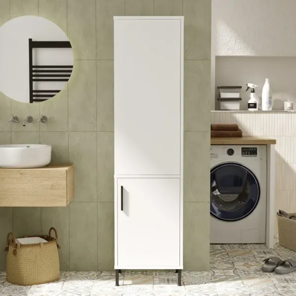 Kúpeľňová skrinka Houseland Vitale 01 biela