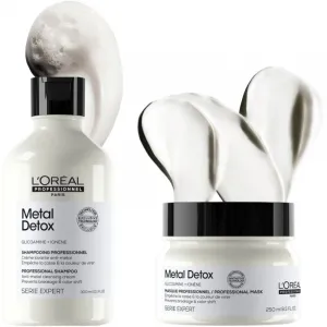 L’Oréal Professionnel Serie Expert Metal Detox darčeková sada pre farbené a poškodené vlasy