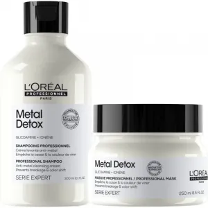 L’Oréal Professionnel Serie Expert Metal Detox darčeková sada pre farbené a poškodené vlasy