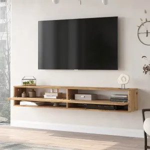 Závesný TV stolík Houseland Fredy borovica Atlantic