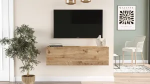 Závesný TV stolík Houseland Fullio borovica Atlantic