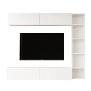 TV stena Houseland Cohen biela