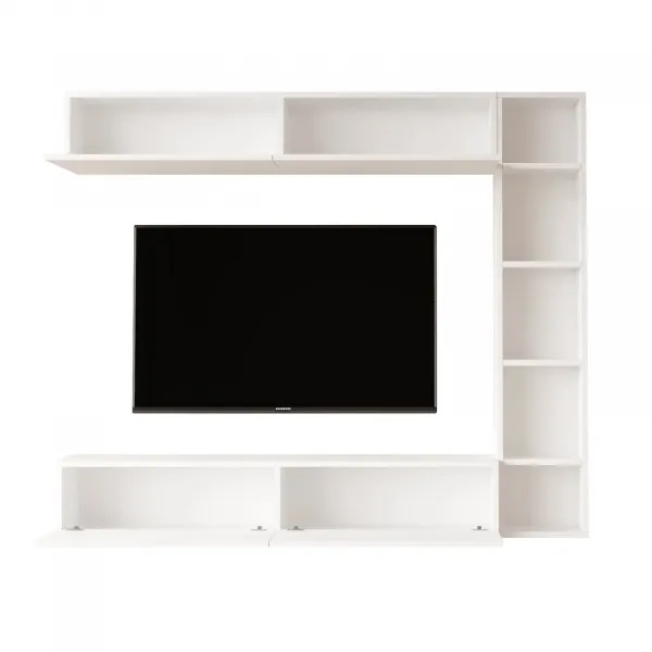 TV stena Houseland Cohen biela