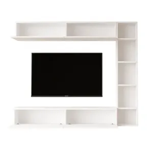 TV stena Houseland Cohen biela