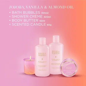 Baylis & Harding Jojoba, Vanilla & Almond Oil darčeková sada do kúpeľa