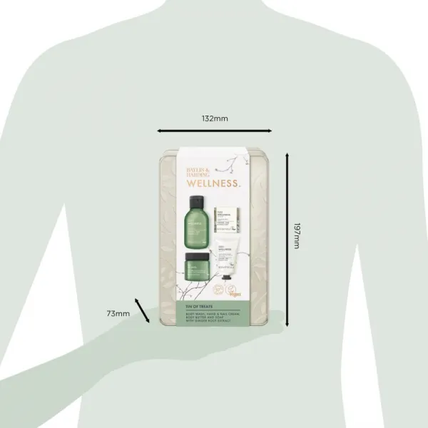 Baylis & Harding Wellness. Energise darčeková sada na telo Ginger, Lime & Basil Leaf