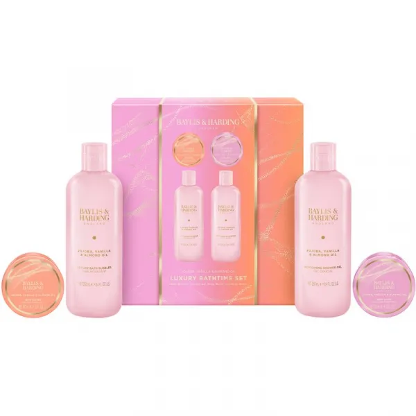 Baylis & Harding Jojoba, Vanilla & Almond Oil darčeková sada na telo