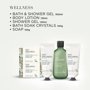 Baylis & Harding Wellness. Energise darčeková sada Ginger, Lime & Basil Leaf