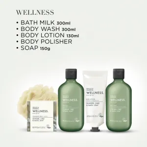 Baylis & Harding Wellness. Energise darčeková sada Ginger, Lime & Basil Leaf