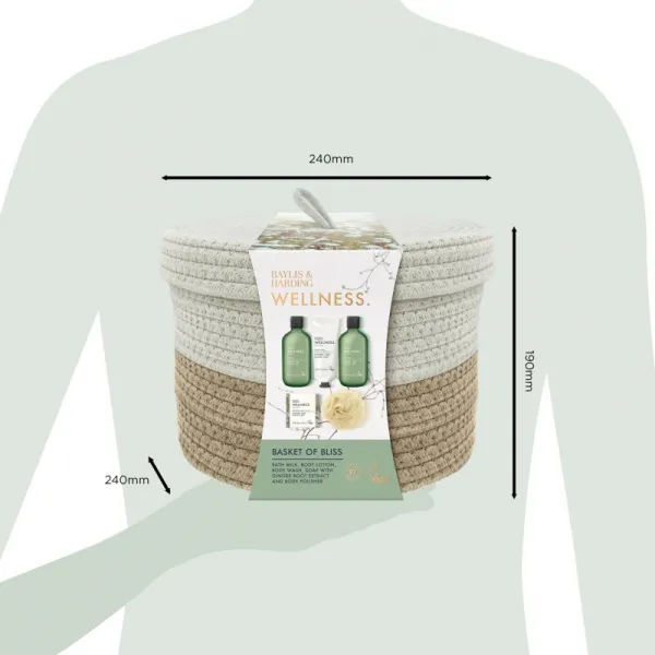 Baylis & Harding Wellness. Energise darčeková sada Ginger, Lime & Basil Leaf