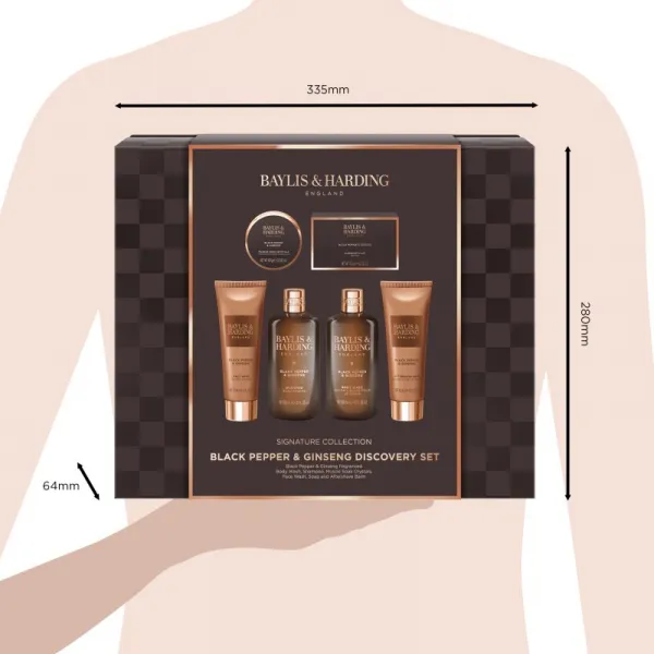 Baylis and Harding Sada starostlivosti o telo Black Pepper