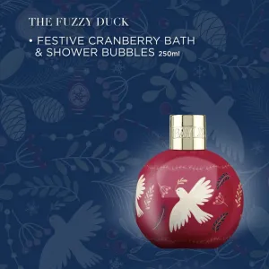 Baylis & Harding The Fuzzy Duck Winter Wonderland pena do kúpeľa darčeková edícia vône Cranberry 250 ml