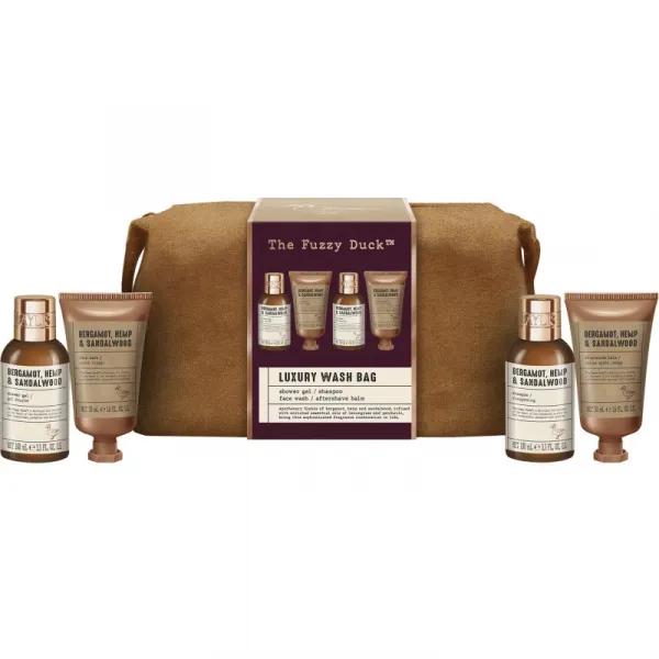 Baylis & Harding The Fuzzy Duck Bergamot, Hemp & Sandalwood darčeková sada na cesty