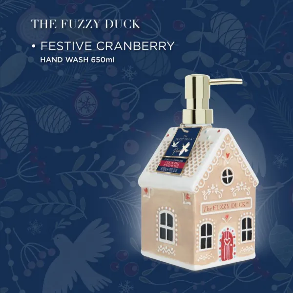 Baylis & Harding The Fuzzy Duck Winter Wonderland tekuté mydlo na ruky vône Cranberry 650 ml