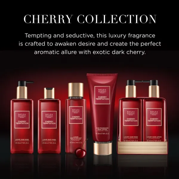 Baylis & Harding The Edit Cherry Temptation darčeková sada na ruky