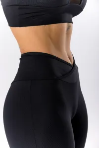 GoldBee Legíny Osie Pas Lycra Black Barva: Black, Velikost: S
