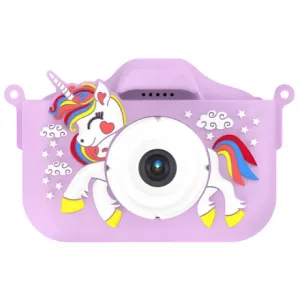 MG X500 Unicorn detský fotoaparát + 32GB karta, fialový