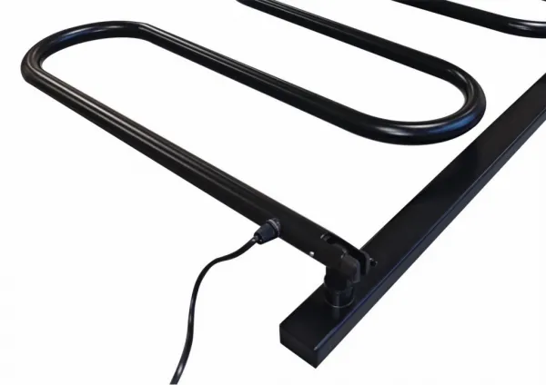 HOPA - Elektrický sušiak otočný - Farba - Čierna, Materiál - Komaxit, Rozmer radiátora - ES 3/V - 35 x 1165 x 435 mm, Výkon - 83 W OLBES3VOCER