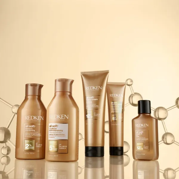 Redken All Soft vyživujúci kondicionér pre suché a slabé vlasy 300 ml