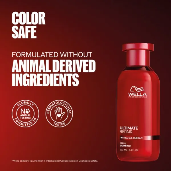Wella Professionals Ultimate Repair Shampoo posilňujúci šampón pre poškodené vlasy 100 ml
