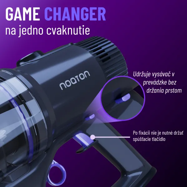 Noaton AVC600, tyčový aku vysávač