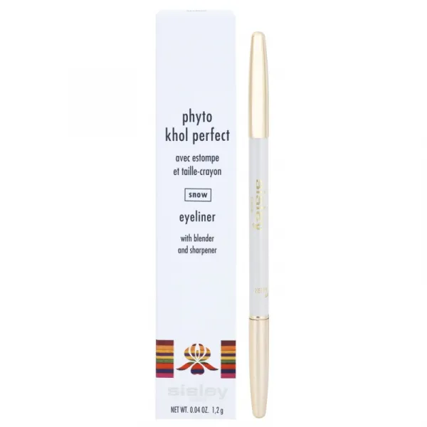 Sisley Phyto-Khol Perfect ceruzka na oči so strúhadlom odtieň 07 Snow  1.2 g