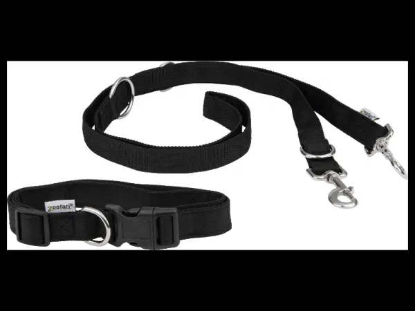 zoofari® Psí obojok s vôdzkou/Stopovacia vôdzka