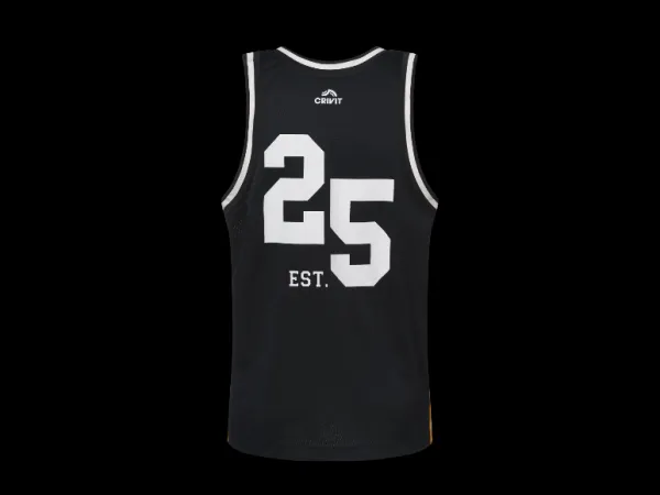 Crivit Pánsky funkčný basketbalový top (čierna, S (44/46))